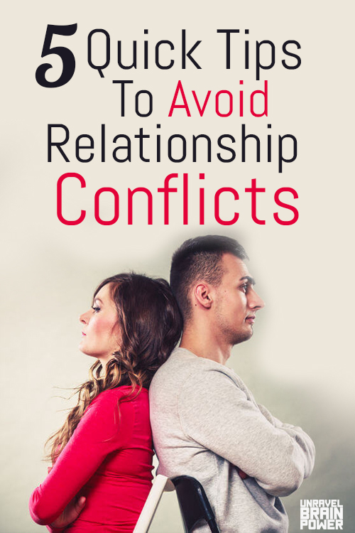 5 Quick Tips To Avoid Relationship Conflicts