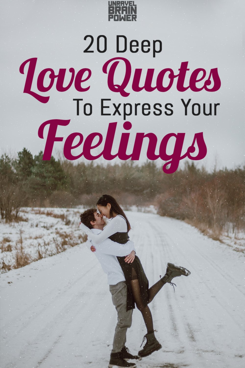 20 Deep Love Quotes To Express Your Feelings - Unravel Brain Power