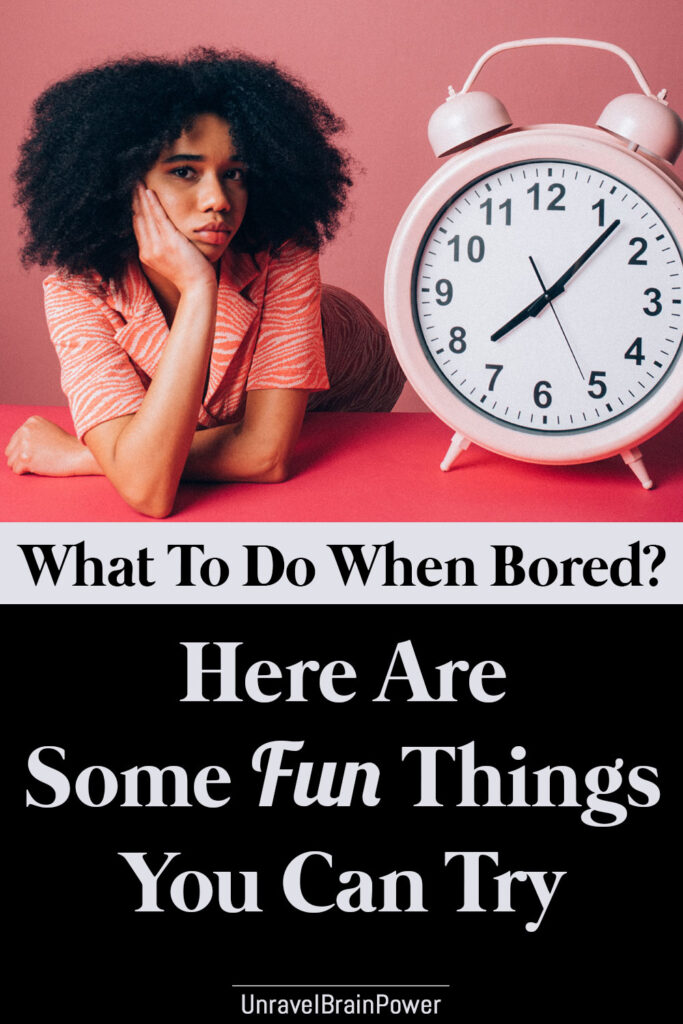 fun things to do when you're bored at home