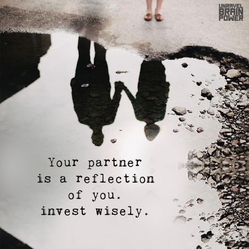 Partner is a Reflection quote