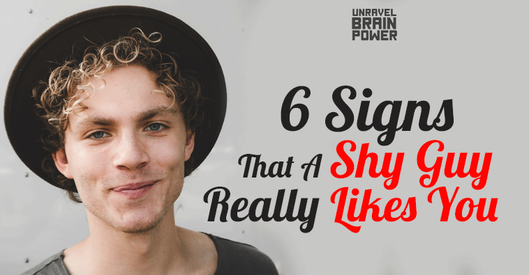 You shy likes signs guy a