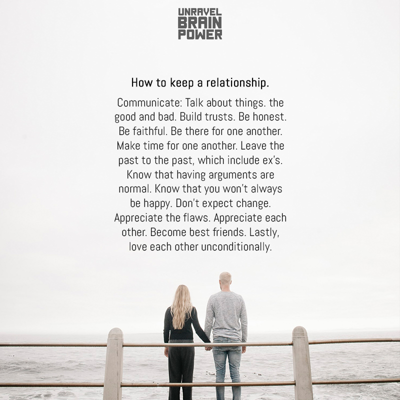 How To Keep A Relationship
