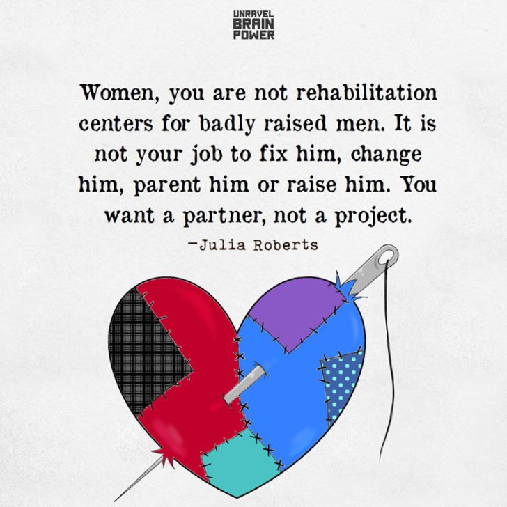 Women You Are Not Rehabilitation Centers For Badly Raised Men