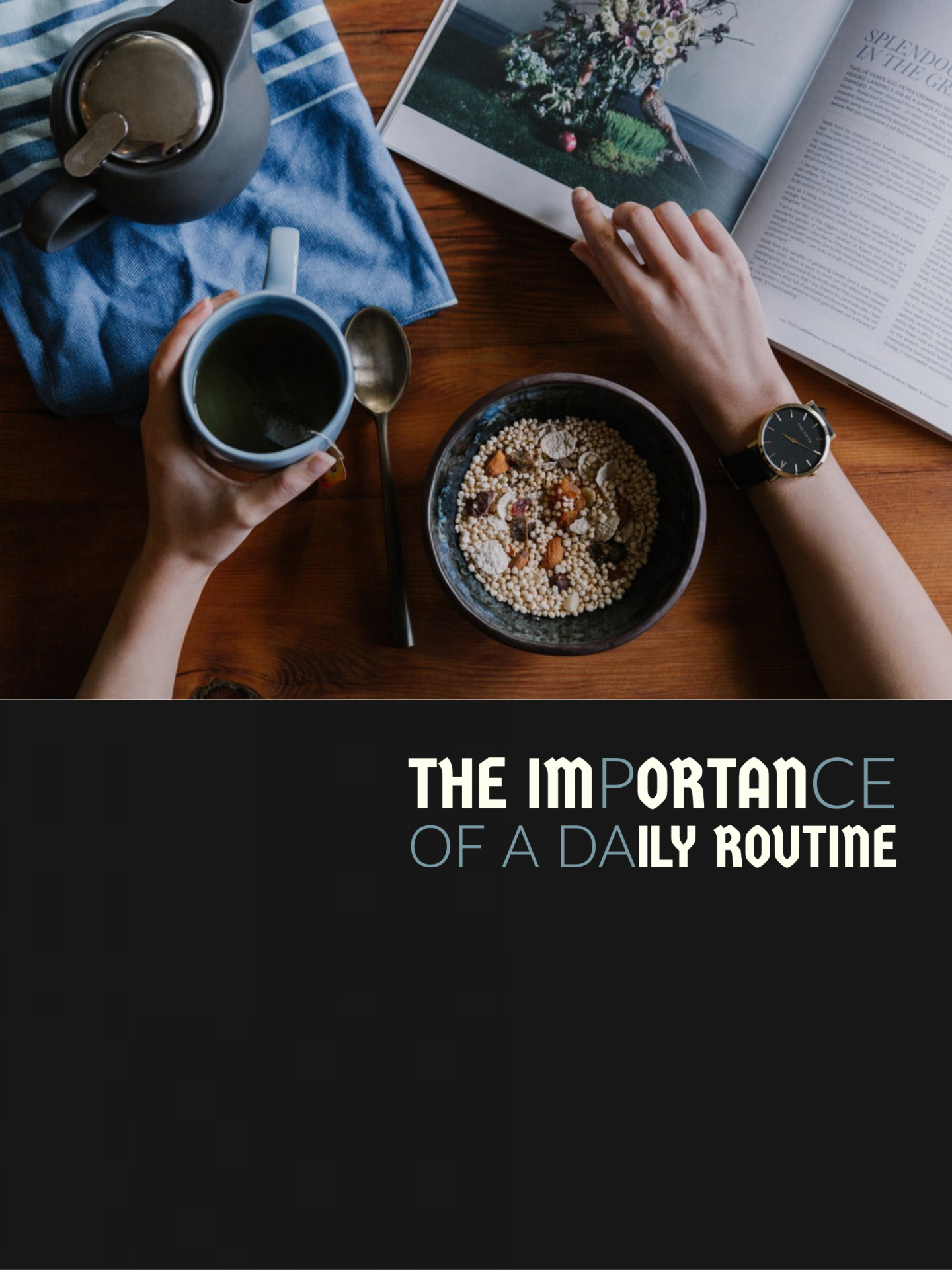 How to Create a Daily Routine