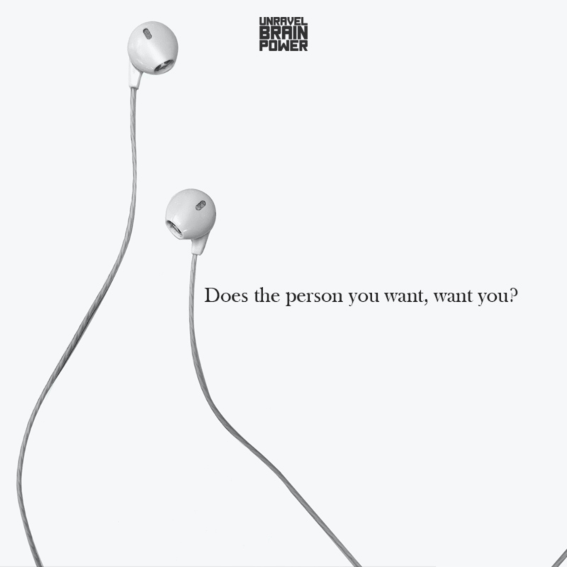 Does the person you want