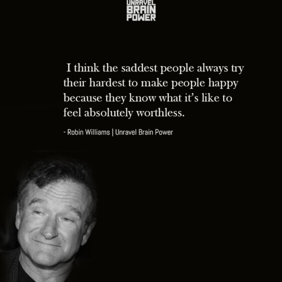 I think the saddest people always try their hardest - Unravel Brain Power