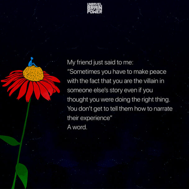 my friend said to me