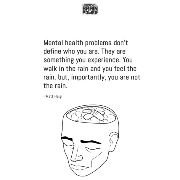 Mental Health Problems Don’t Define Who You Are. - Unravel Brain Power