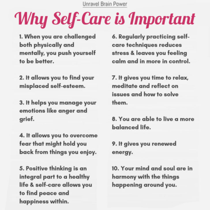 essay about important of self care