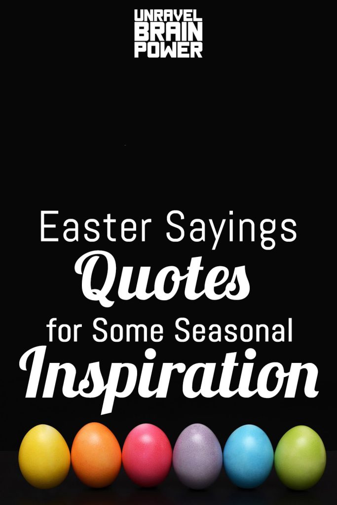 Easter Sayings Quotes