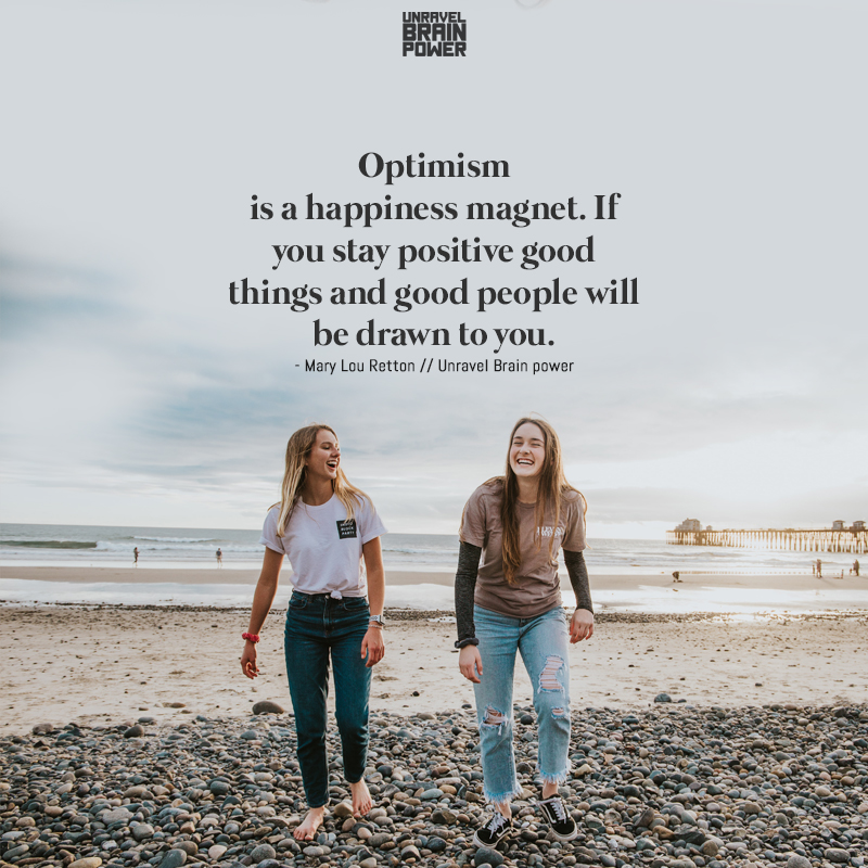 Optimism is a happiness magnet
