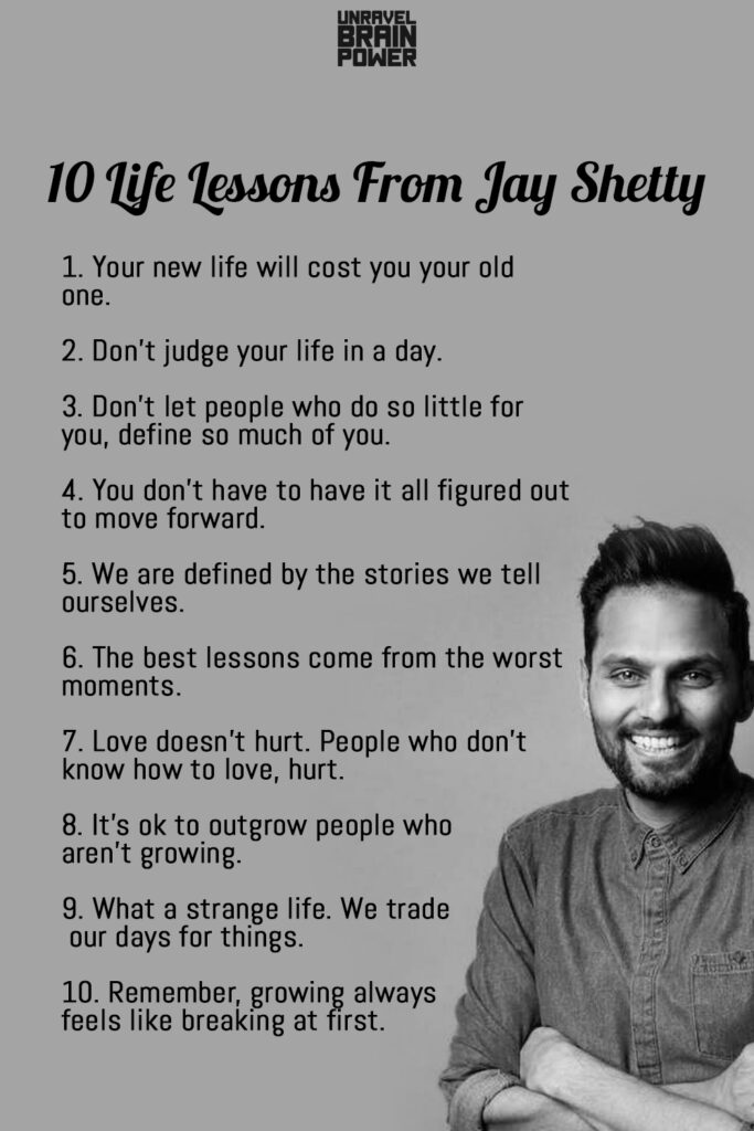 10 Life Lessons From Jay Shetty