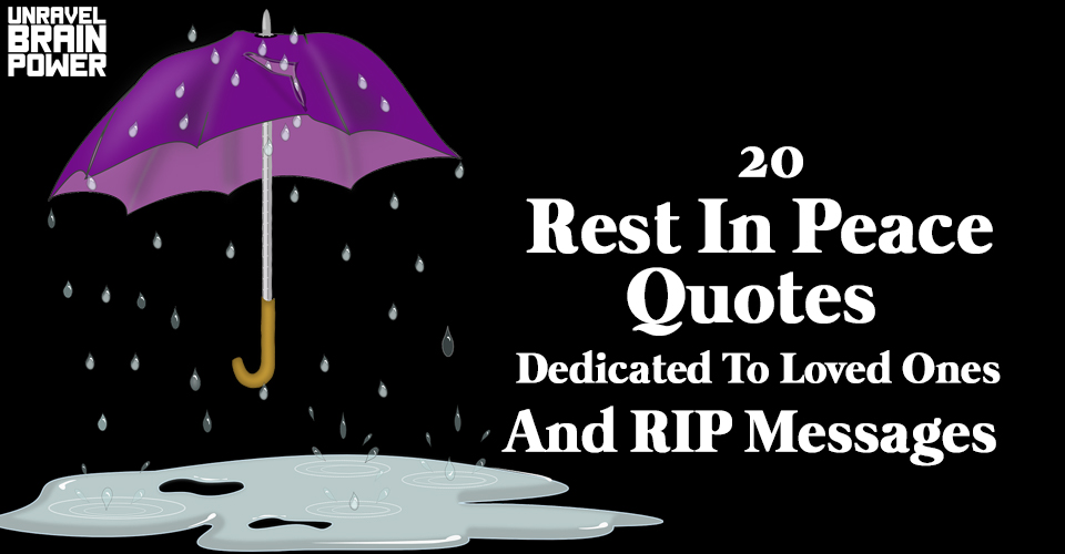20 Rest In Peace Quotes Dedicated To Loved Ones And RIP Messages