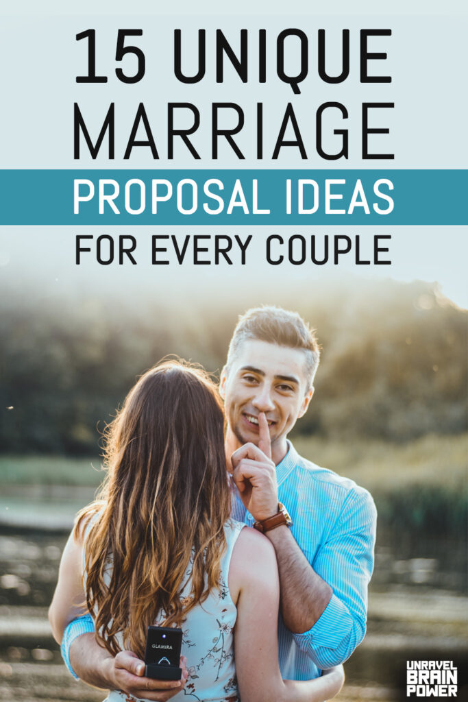 15 Unique Marriage Proposal Ideas For Every Couple
