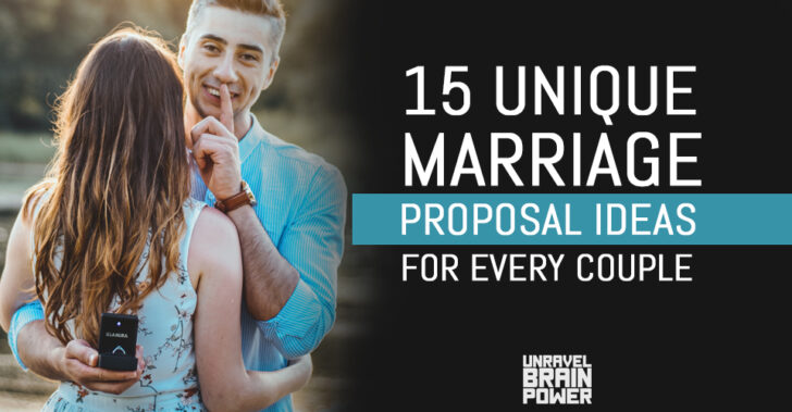 15 Creative Ways To Propose To Your Partner For Marriage