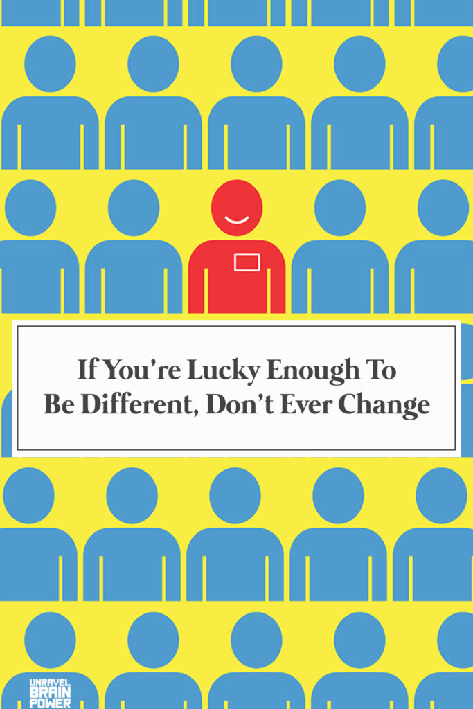 Lucky Enough To Be Different,