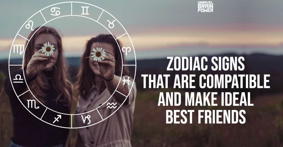 Zodiac Signs That Are Compatible and Make Ideal Best Friends