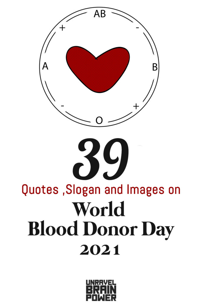 World Blood Donor Day 2021 Quotes