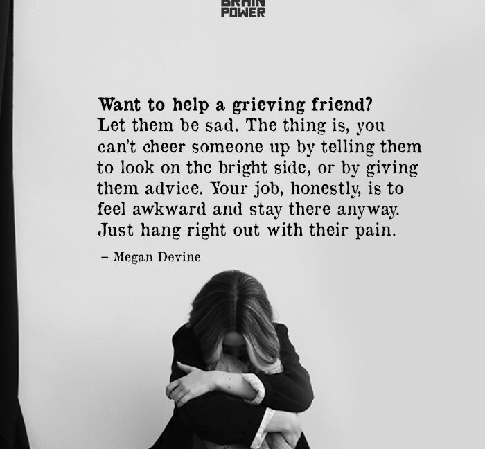 Want To Help A Grieving Friend?