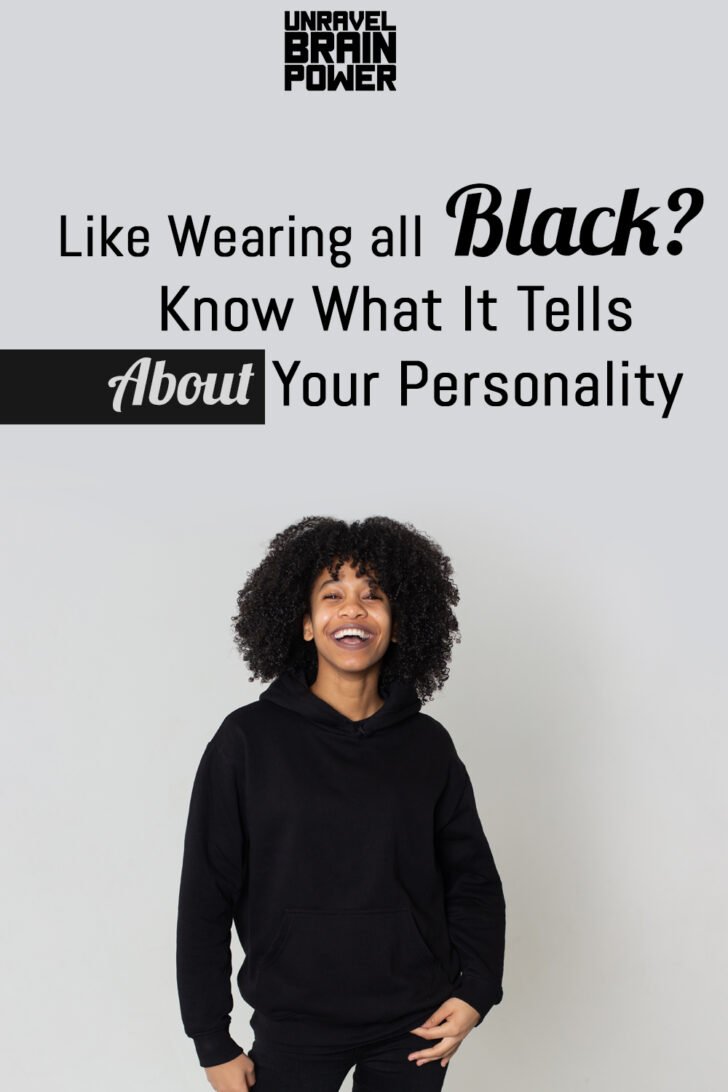Like Wearing All Black? Know What It Tells About Your Personality