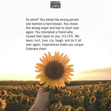 So What? You Dated The Wrong Person And Learned A Hard Lesson.
