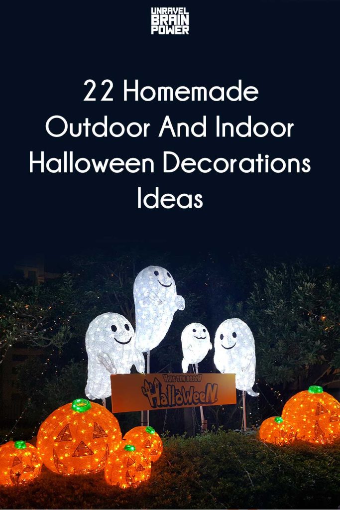22 Homemade Outdoor And Indoor Halloween Decorations Ideas 2023
