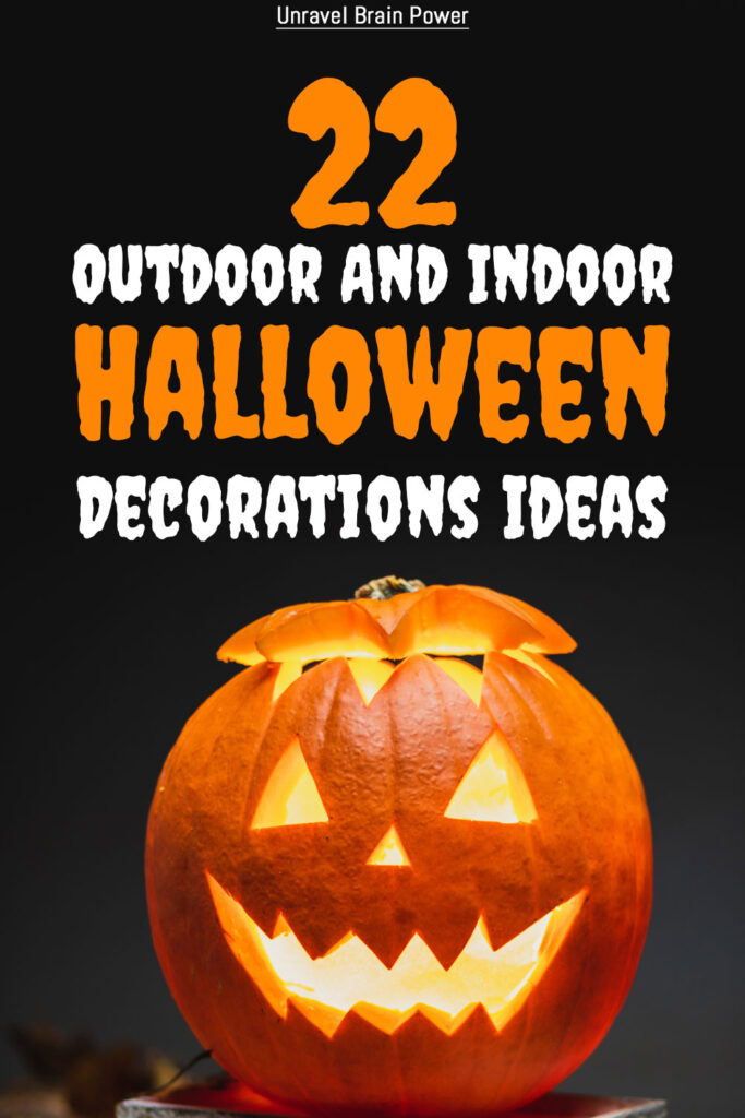 22 Outdoor And Indoor Halloween Decorations Ideas