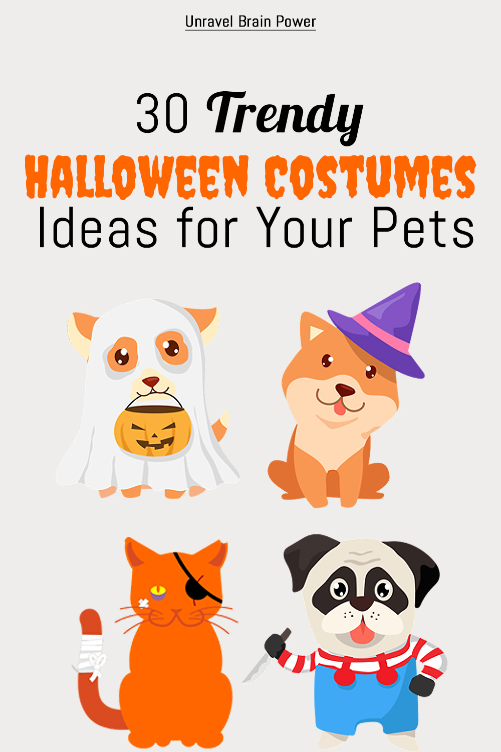 30 Trendy Halloween Costumes Ideas for Your Pets (Cats and Dogs)