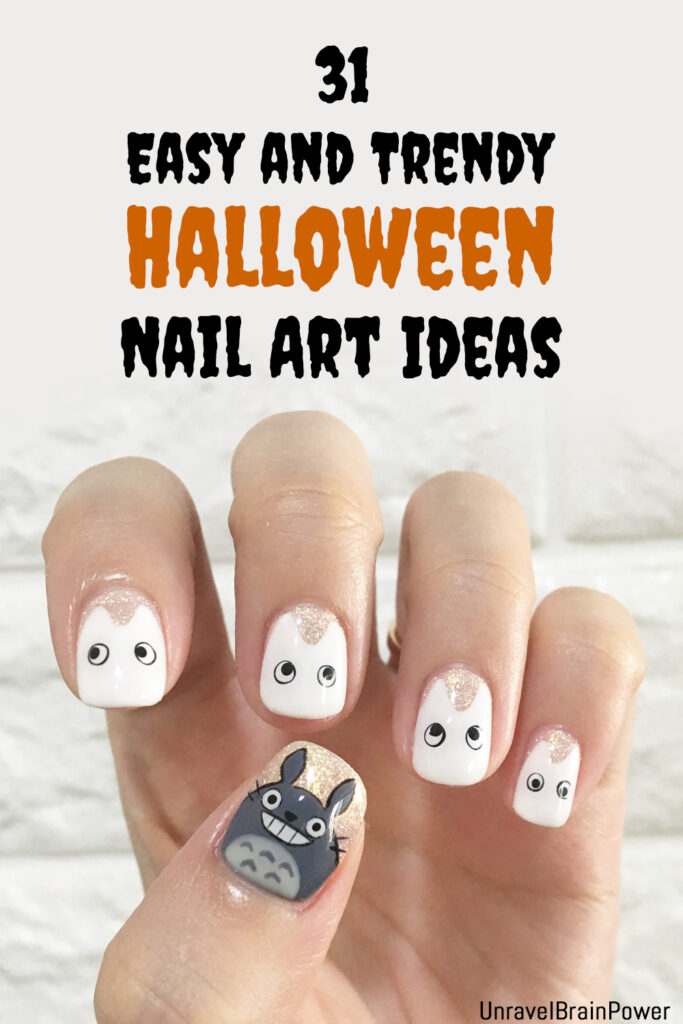 31 Easy and Trendy Halloween Nail Art Ideas