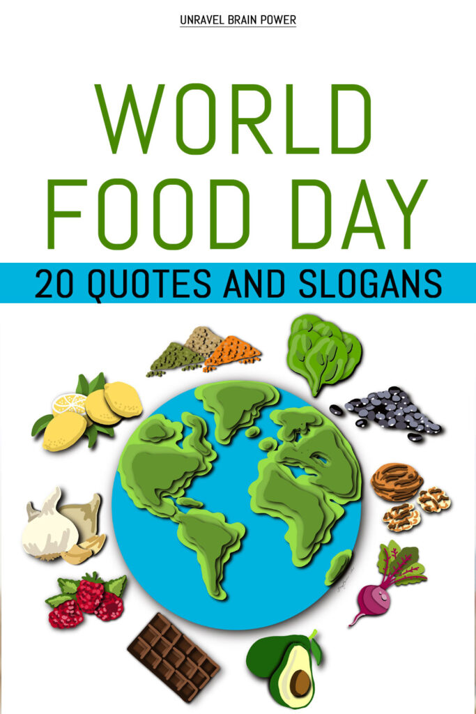 World Food Day 2021 : 20 Quotes and Slogans
