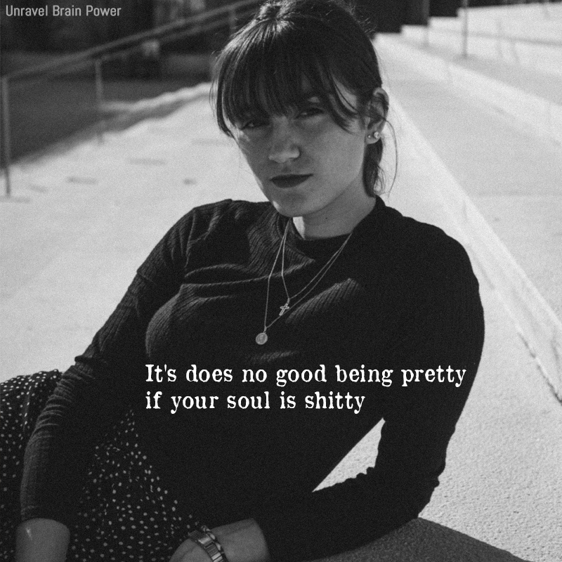 No Good Being Pretty
