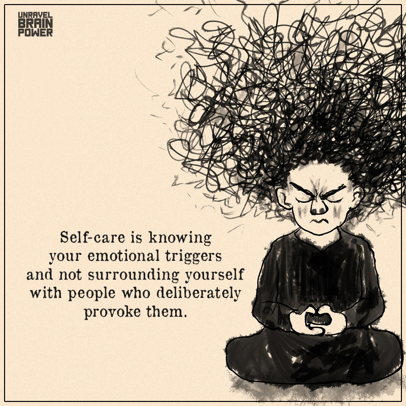 Self-care Is Knowing Your Emotional Triggers