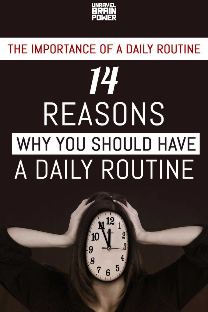 The Importance of a Daily Routine