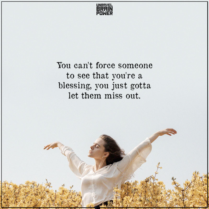 You Can't Force Someone