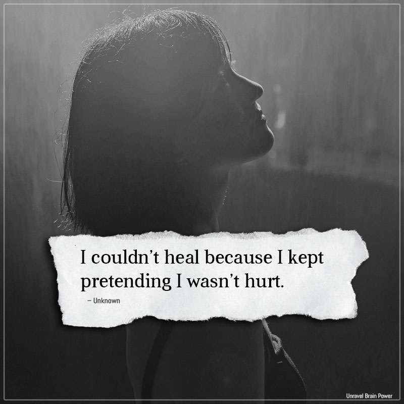 I Couldn’t Heal Because I Kept Pretending I Wasn’t Hurt