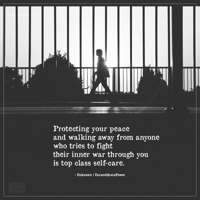 Protecting Your Peace And Walking Away From Anyone