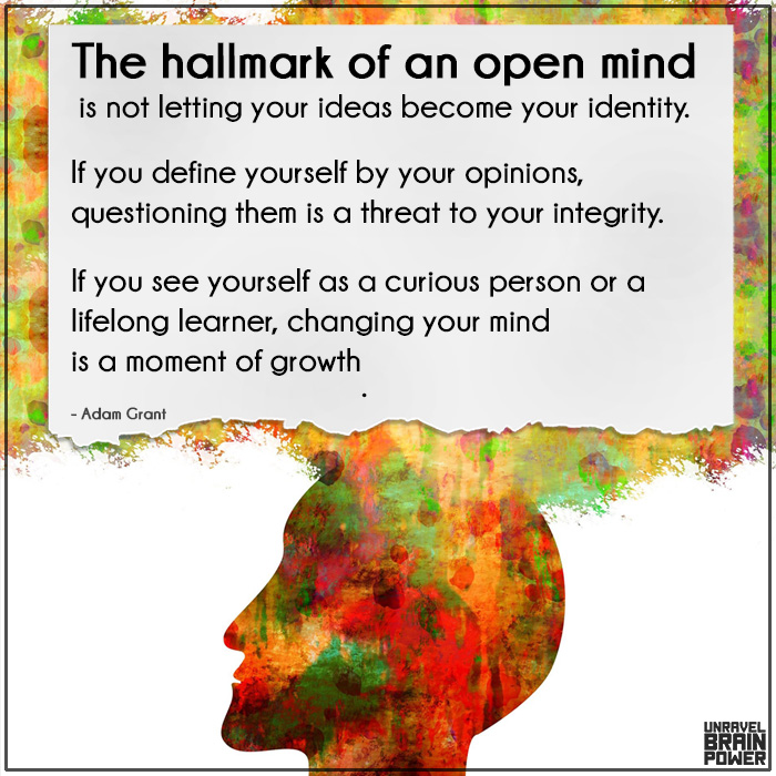 The Hallmark Of An Open Mind