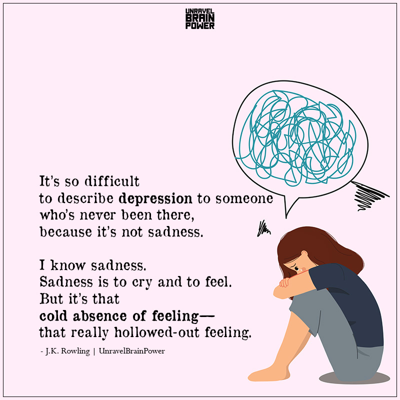 It’s So Difficult To Describe Depression To Someone