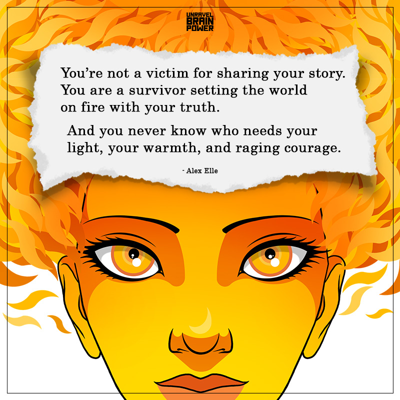 You’re Not A Victim For Sharing Your Story