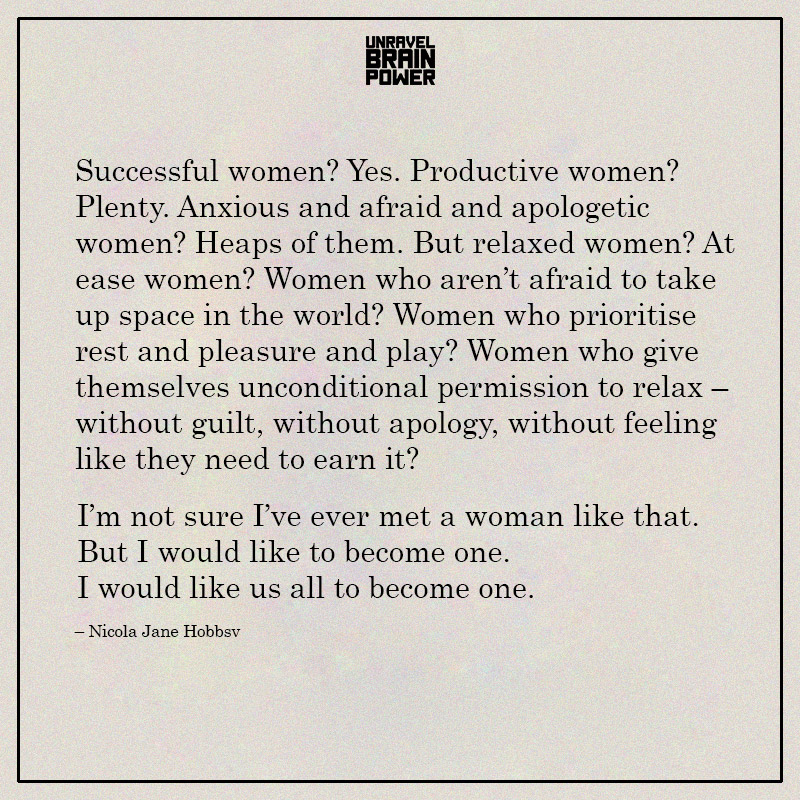 Successful Women? Yes. Productive Women? Plenty.