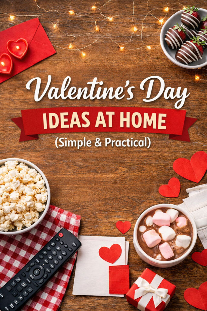 Valentine’s Day Ideas at Home (Simple & Practical)